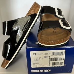 NWB🌟Birkenstock Arizona BS Black (37)